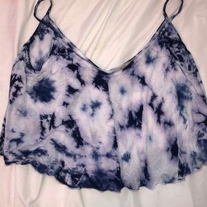 Brandy New tie-dye flowy tank
